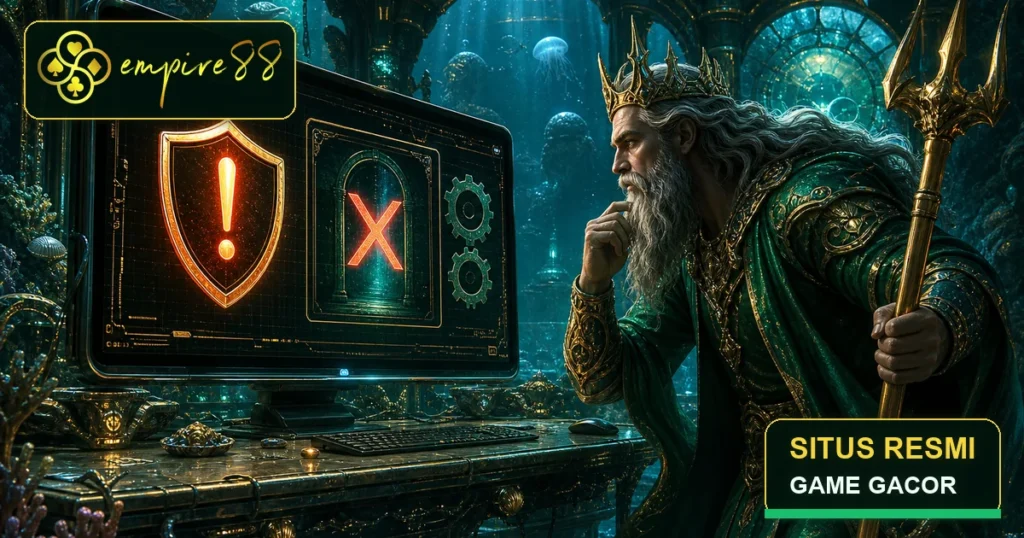 King Poseidon mengatasi browser menolak Empire88 88 login, situs resmi dan game gacor