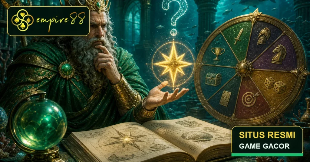 King Poseidon menjelaskan istilah Empire88 paling gacor, situs resmi dan game gacor